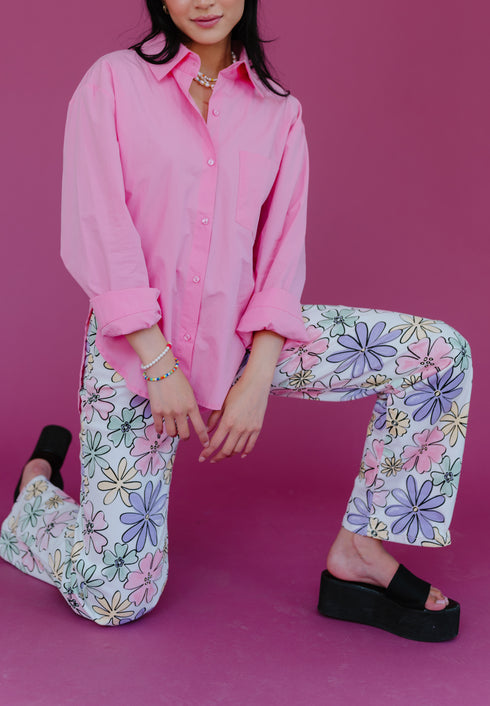 Sunset Lovers Top// Pink